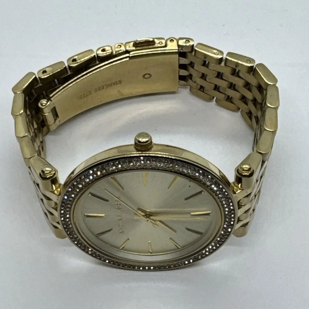 Michael Kors Darci MK3191 Women's Gold Stainless Steel Analog Dial Watch JNA611